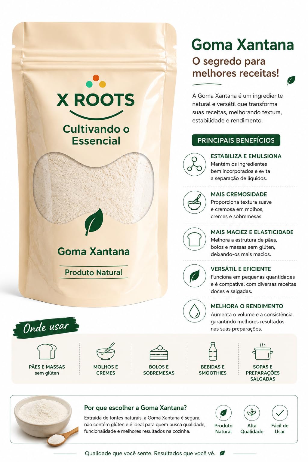 Goma Xantana X Roots