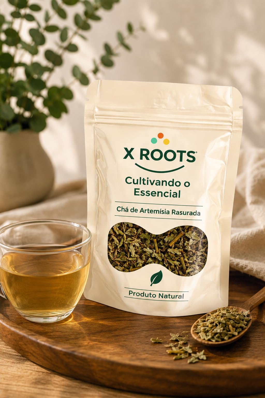 Chá Artemísia Rasurada X Roots