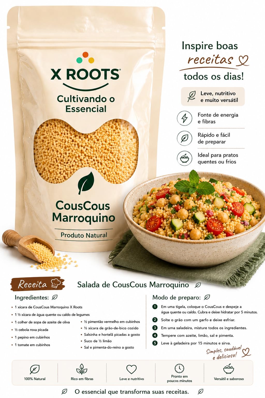 Couscous Marroquino X Roots