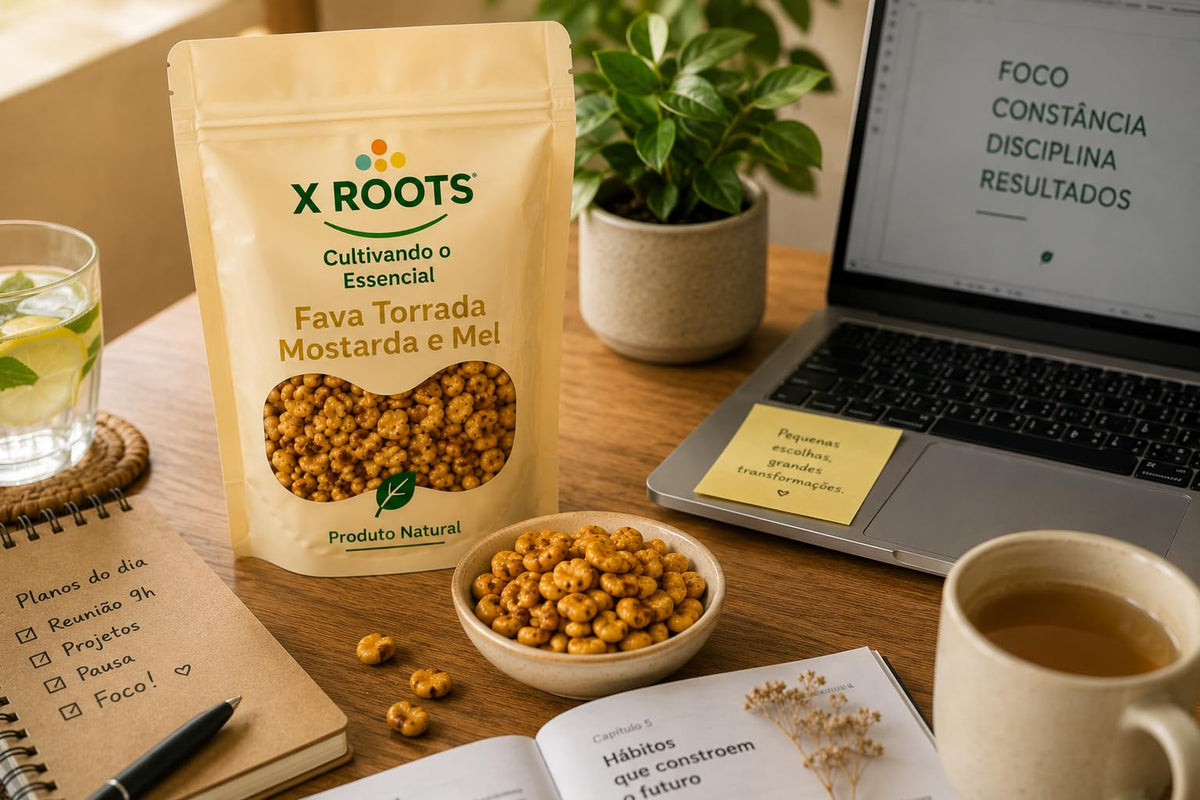 Fava Torrada Mostarda e Mel X Roots