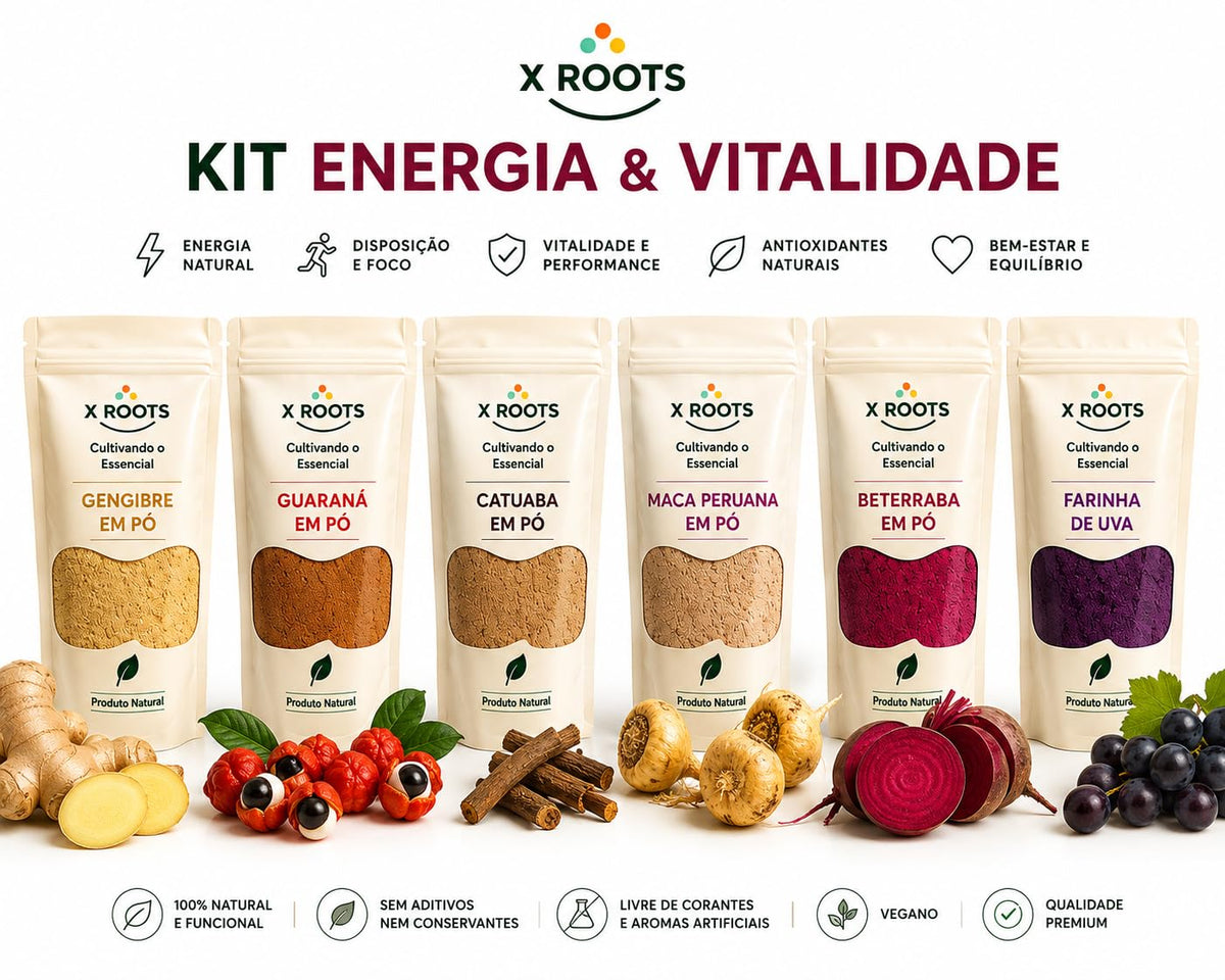 Kit Vitalidade Feminina X Roots