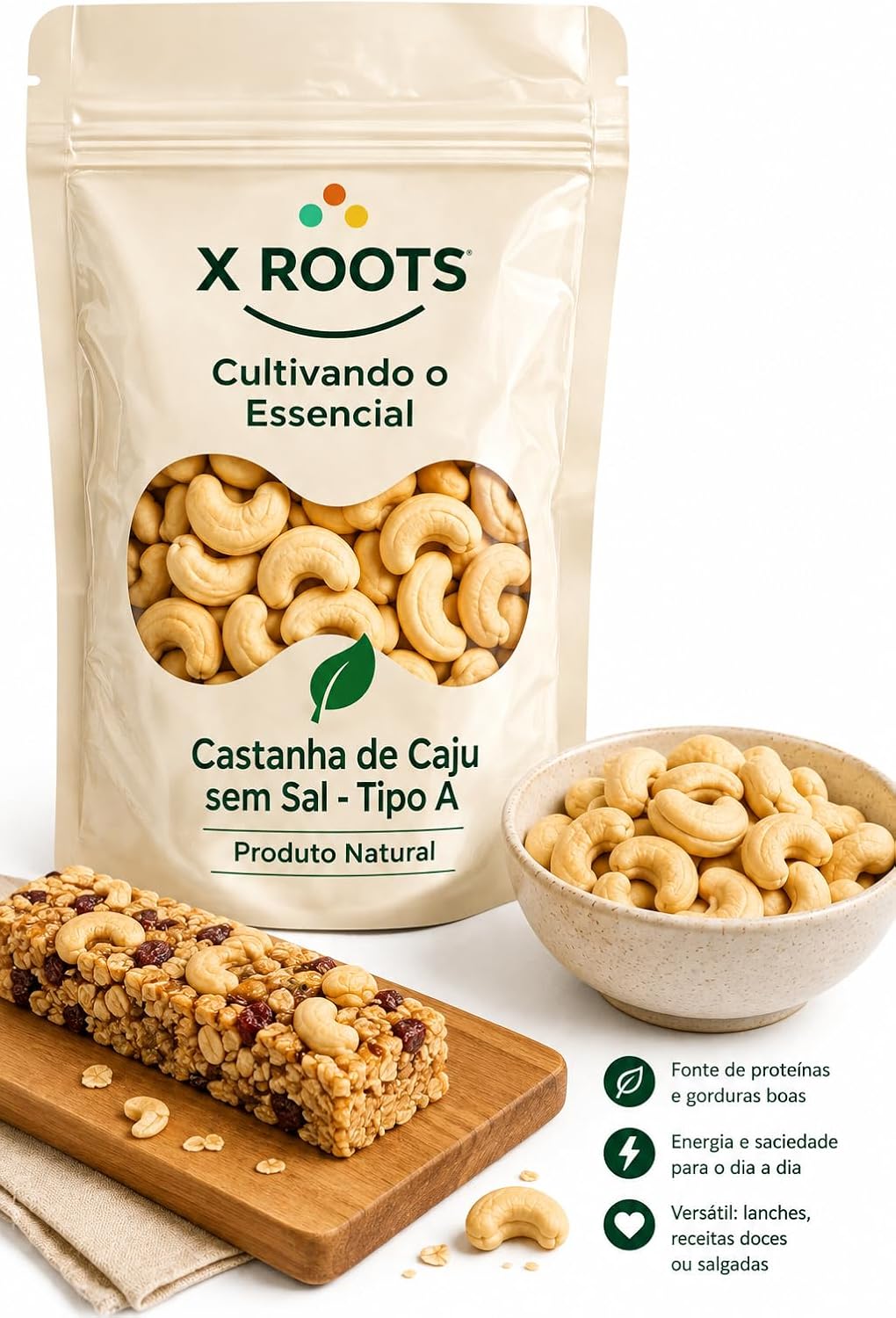 Castanha de Caju X Roots