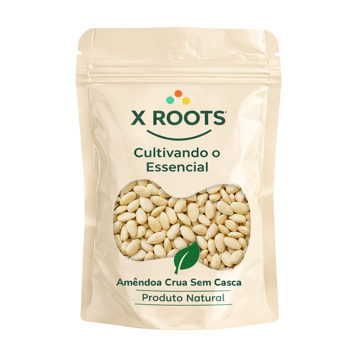 Amêndoa Crua Sem Casca Premium X Roots
