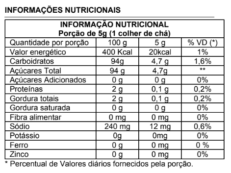 Açúcar de Coco - Xroots