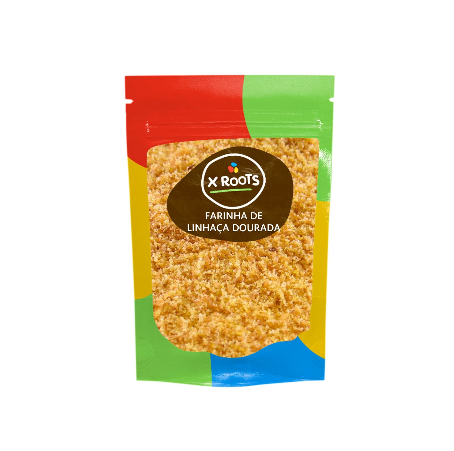 Farinha de Linhaça Dourada Crua - Xroots