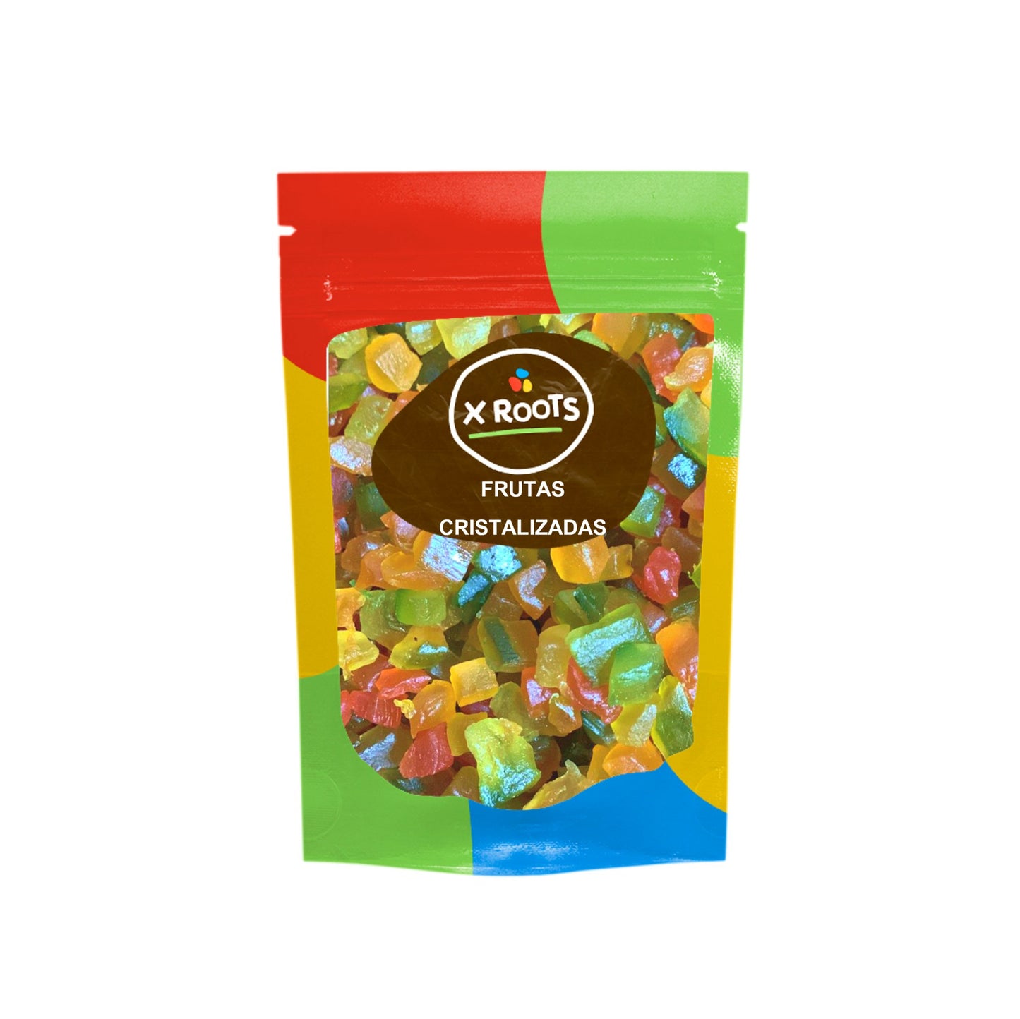 Frutas Cristalizadas em Cubinhos - Xroots