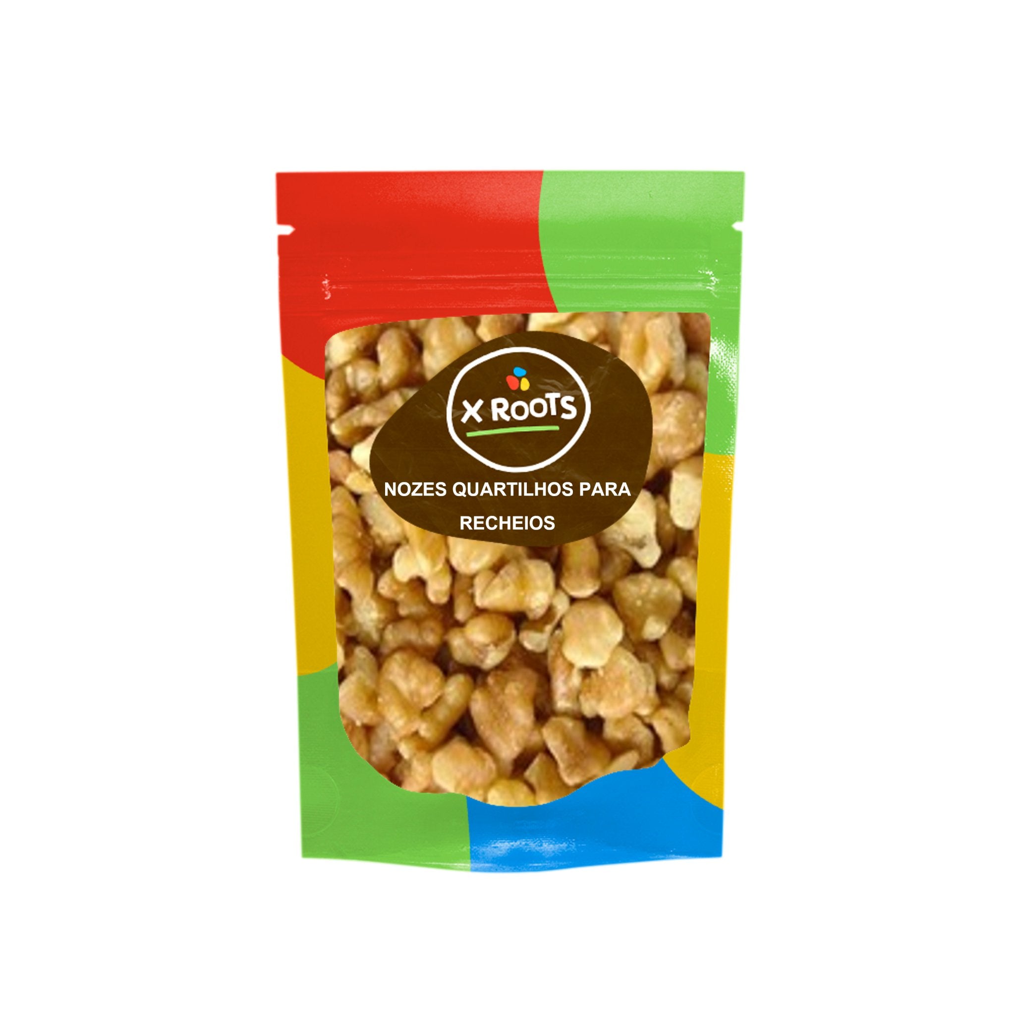 Nozes Quartilhos Picadas Premium Xroots