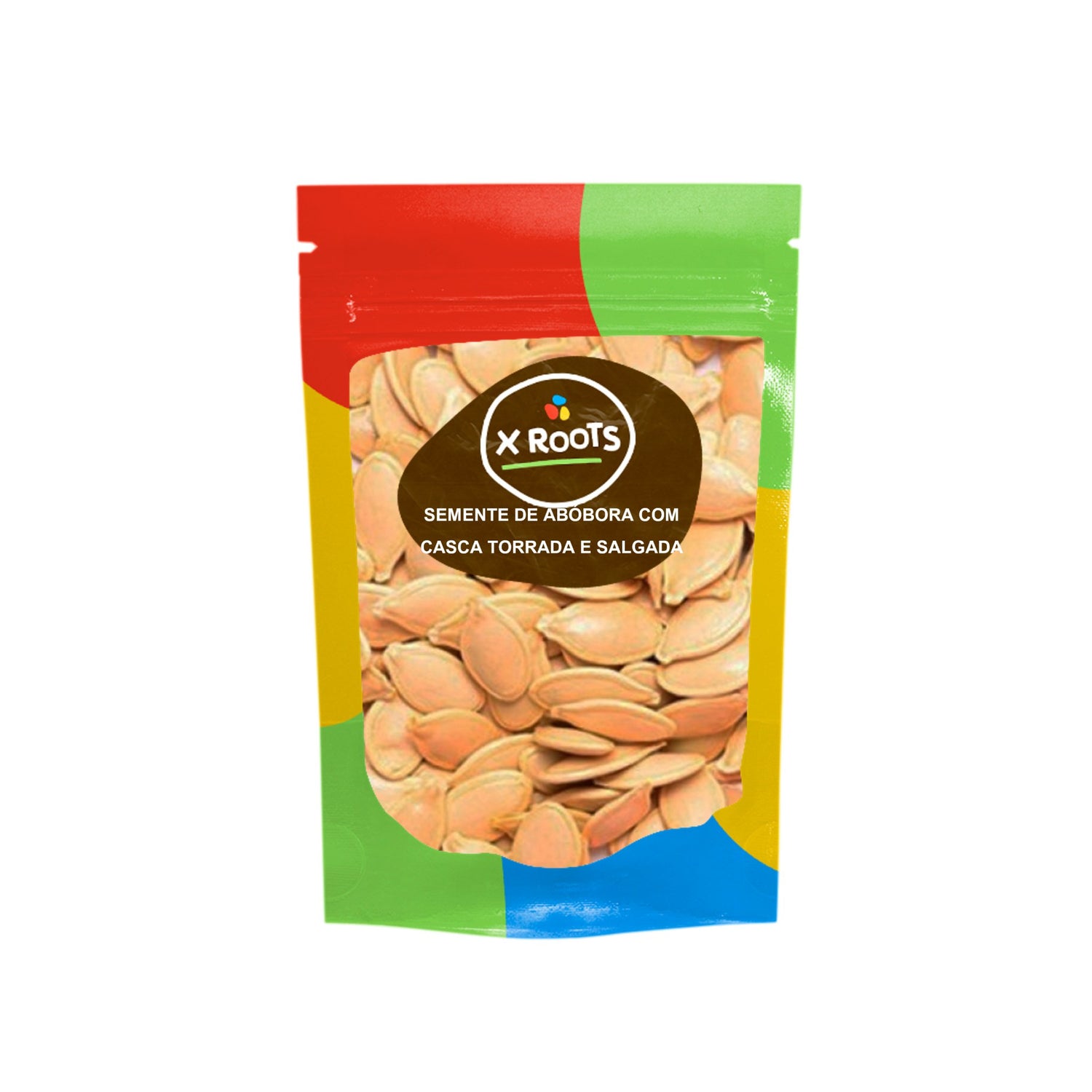 Semente de Abóbora Torrada e Salgada Com Casca - Xroots