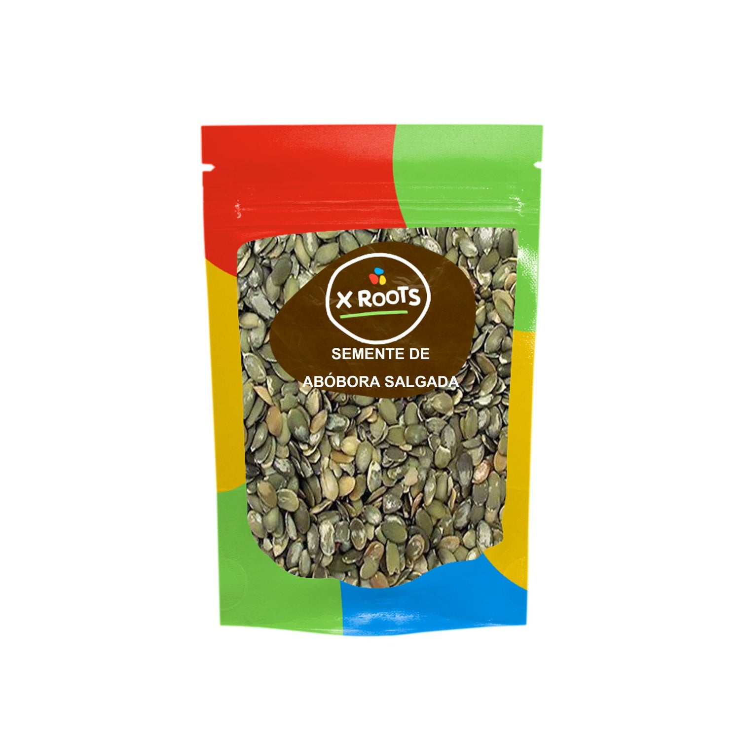 Semente de Abóbora Torrada e Salgada Sem Casca - Xroots