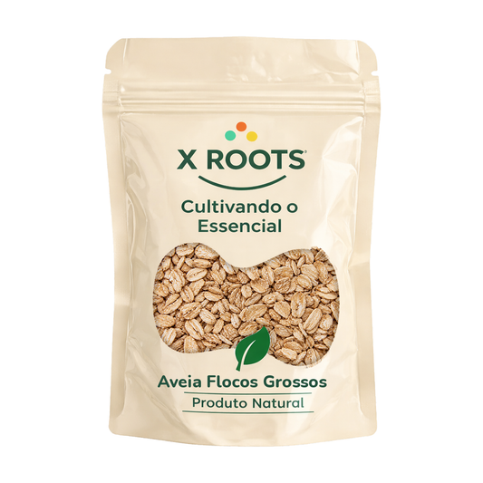Aveia em Flocos Grossos Graúdos X Roots