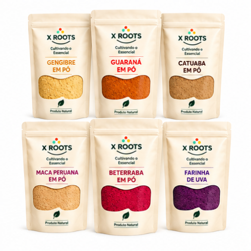 Kit Energia & Vitalidade 6 Itens X Roots