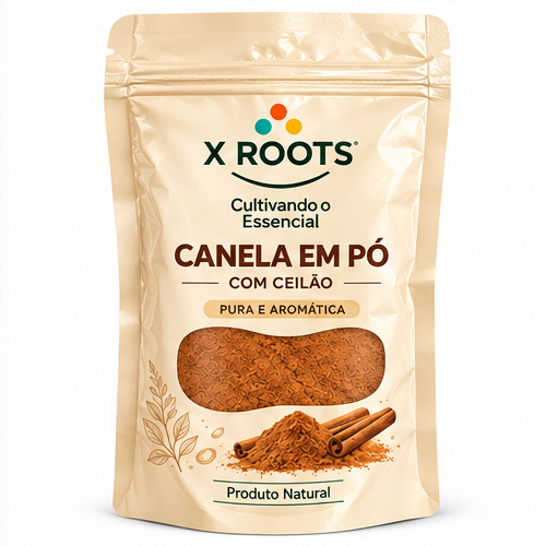 Canela em Pó de Ceilão X Roots