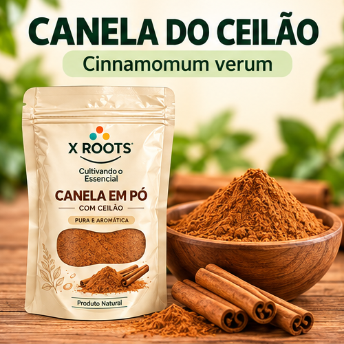 Canela em Pó de Ceilão X Roots