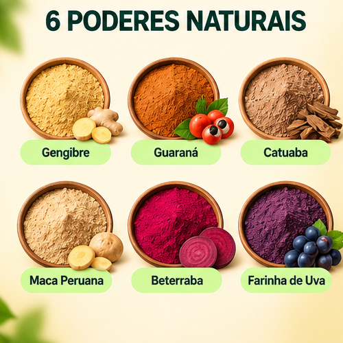 Kit Energia & Vitalidade 6 Itens X Roots