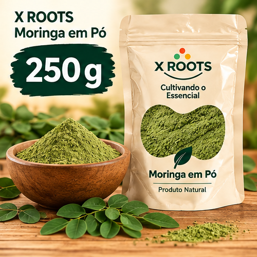 Chá de Moringa em Pó X Roots