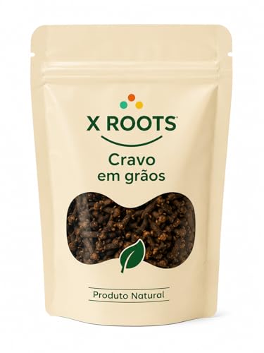 Cravo em Grãos 100gr X Roots – Cravo-da-Índia Inteiro Selecionado | Aroma Intenso e Sabor Marcante | Ideal para Doces, Bebidas, Conservas e Temperos