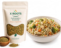 Tempero Vegetariano 250gr X Roots – Mix de Ervas e Especiarias Naturais – Ideal para Legumes, Arroz, Massas, Sopas e Receitas Vegetais