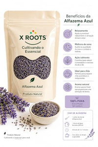 X Roots Alfazema Azul 100% Pura - Chá 250g