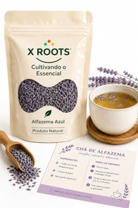 X Roots Alfazema Azul 100% Pura - Chá 250g