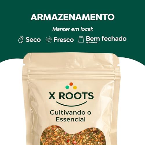 Tempero Chimichurri com Pimenta X Roots 1kg – Blend de Especiarias e Ervas Desidratadas – Embalagem Abre e Fecha