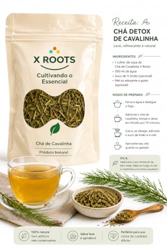 Chá de Cavalinha Cultivada 100% Pura 250gr - X Roots