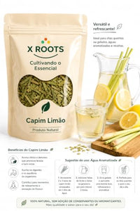 Chá Capim Limão Capim Santo 100% Puro Premium 250gr - X Roots