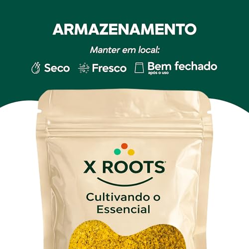 Tempero Lemon Pepper X Roots 1kg – Mix Cítrico de Limão e Pimenta – Embalagem Abre e Fecha