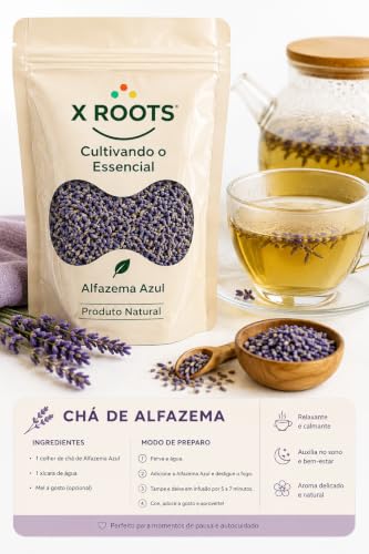 X Roots Alfazema Azul 100% Pura - Chá 250g