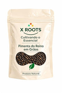 Pimenta do Reino em Grãos X Roots 100g – Especiaria Aromática Natural | Sabor Intenso e Moagem Fresca