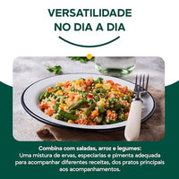 Tempero Chimichurri com Pimenta X Roots 1kg – Blend de Especiarias e Ervas Desidratadas – Embalagem Abre e Fecha