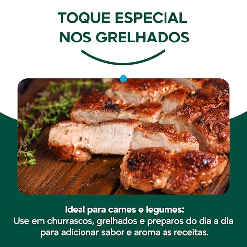 Tempero Chimichurri com Pimenta X Roots 500g – Blend de Especiarias e Ervas Desidratadas – Embalagem Abre e Fecha