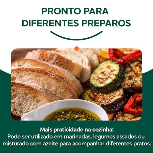 Tempero Chimichurri com Pimenta X Roots 500g – Blend de Especiarias e Ervas Desidratadas – Embalagem Abre e Fecha