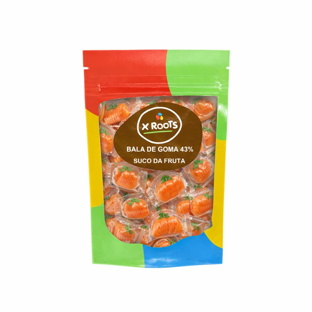Bala de Goma de Manga 43% Suco da Fruta X Roots