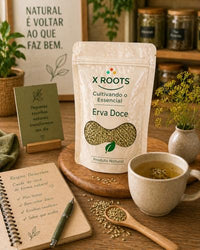 Erva Doce X Roots – Sementes Aromáticas Naturais | Ideal para Chás, Infusões e Receitas (100gr)