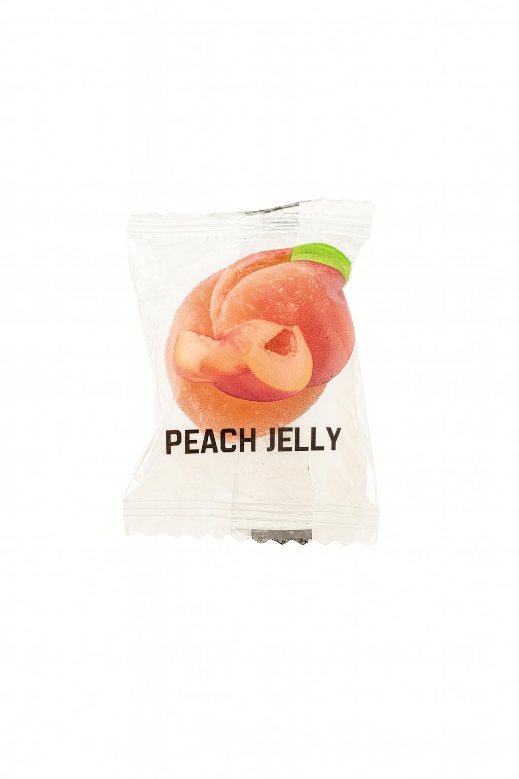 Bala de Goma Deluxe Formato de Pêssego 43% Suco da Fruta X Roots