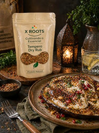 Tempero Dry Rub X Roots 500g – Mix de Especiarias para Carnes, Churrasco e Defumados | Sabor Intenso e Aromático