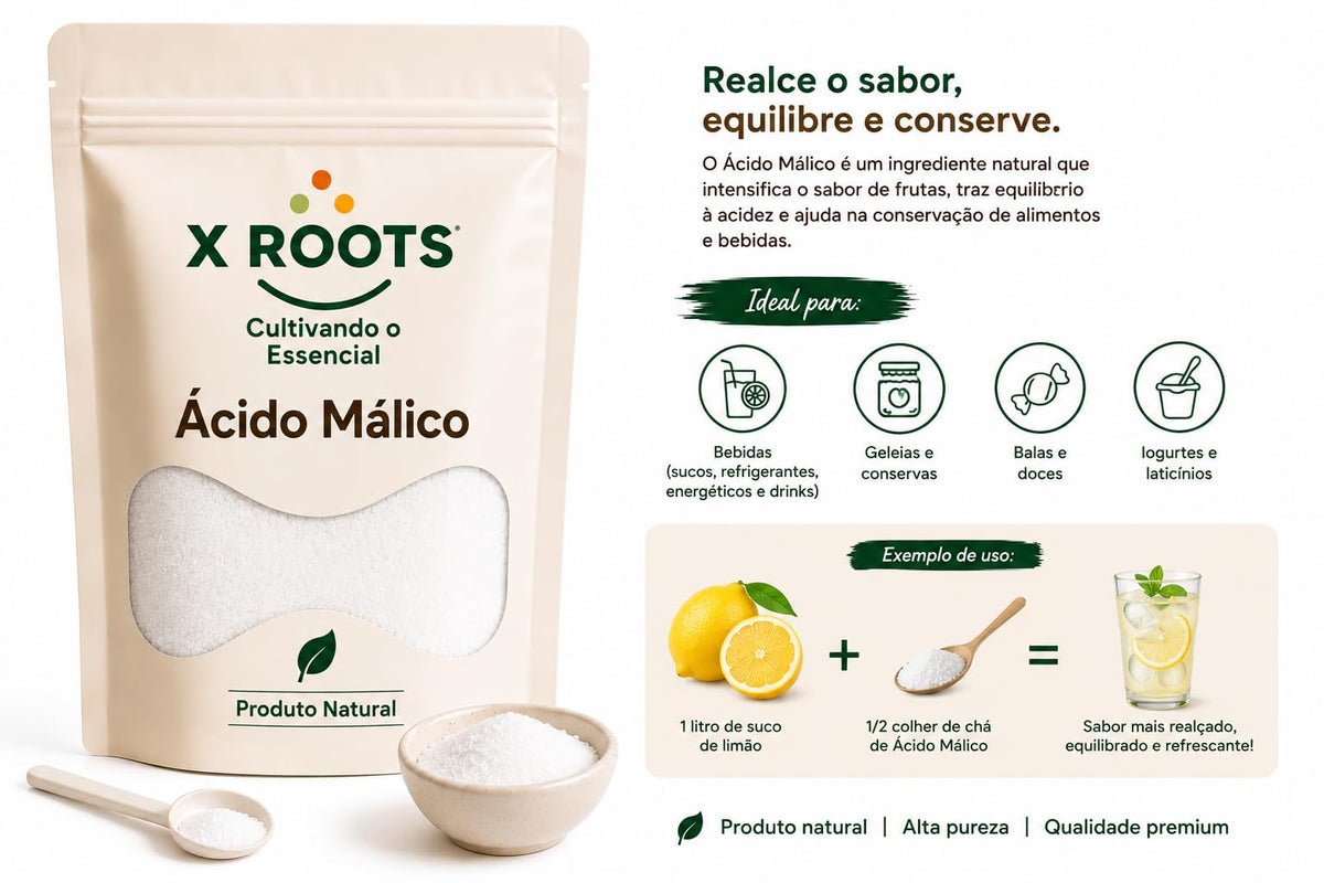 Ácido Málico X Roots