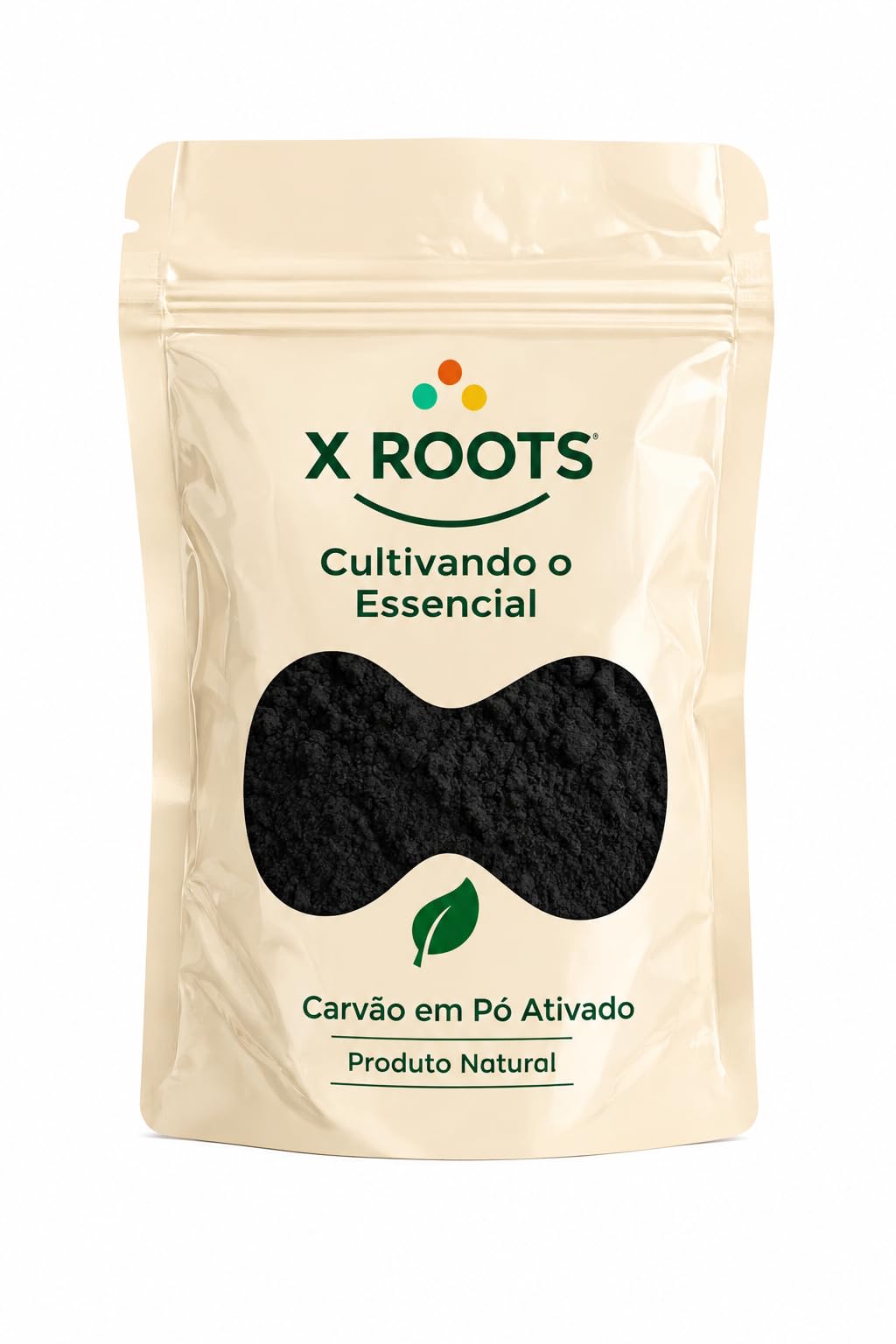 Carvão em Pó Ativado Vegetal X Roots
