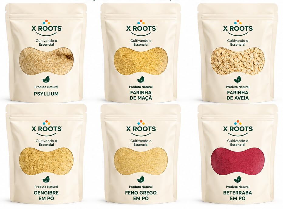 Kit Saúde Intestinal & Digestão X Roots
