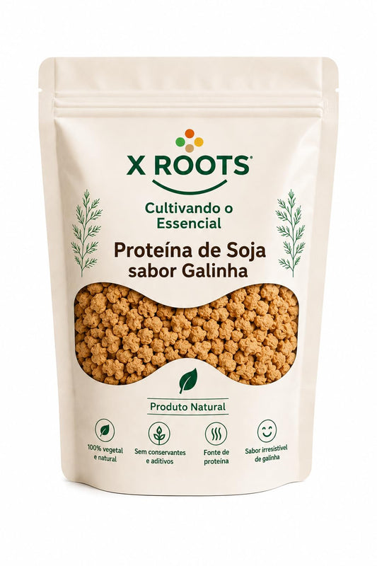 Proteína de Soja Sabor Galinha X Roots