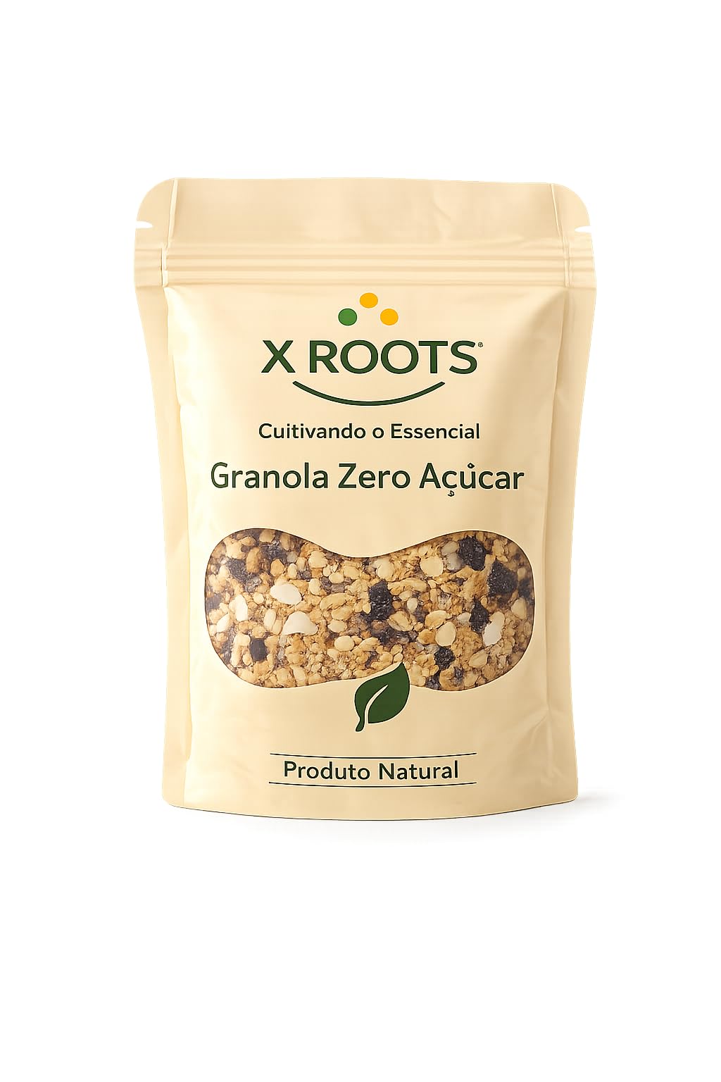 Granola Zero Açúcar X Roots