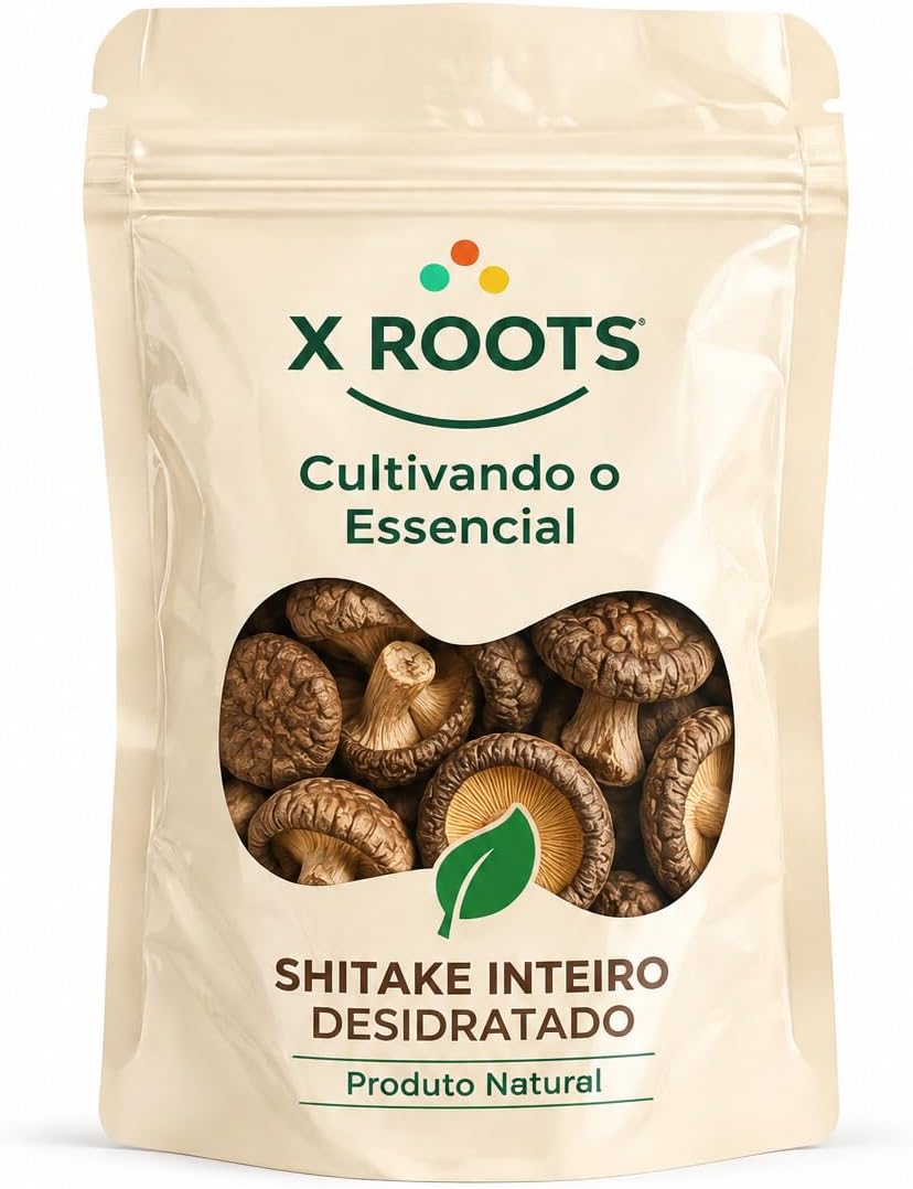 Shitake Inteiro Cogumelo Desidratado X Roots
