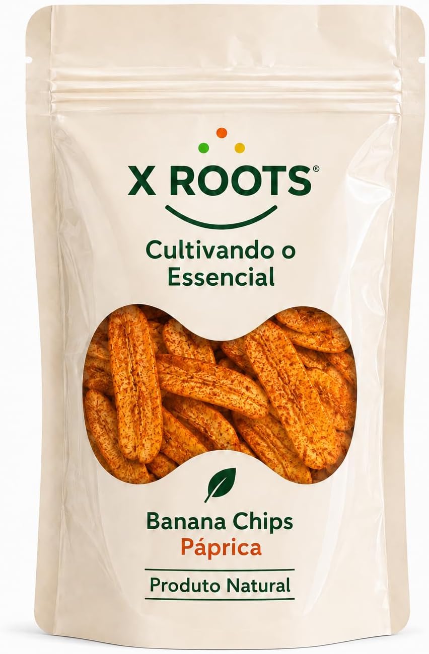 Banana Chips Sabor Páprica X Roots