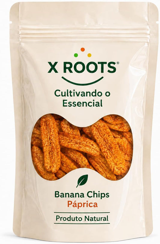 Banana Chips Sabor Páprica X Roots