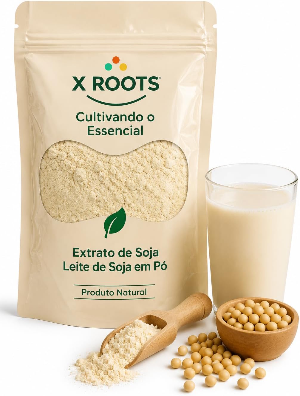 Extrato de Soja em Pó X Roots