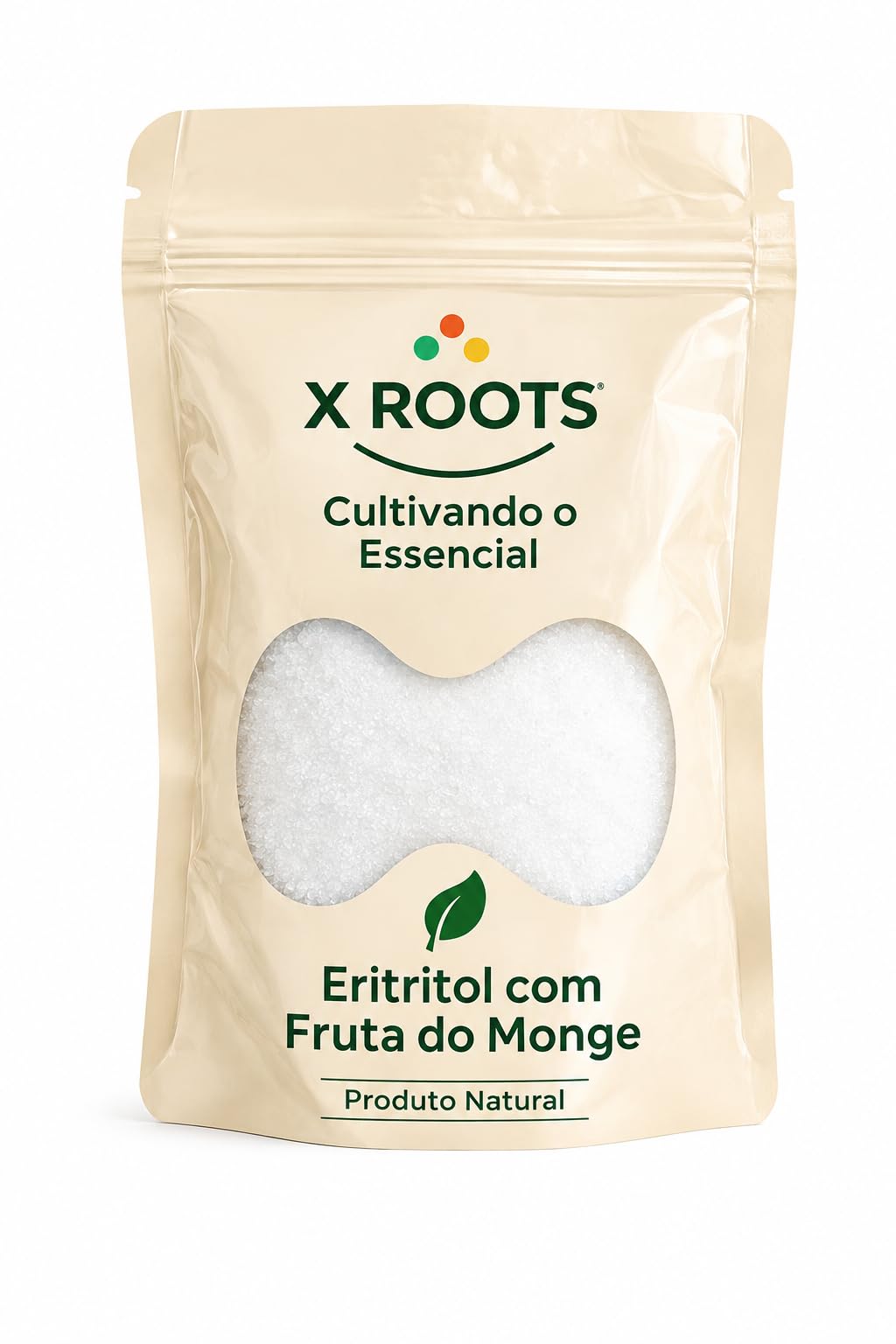 Adoçante Eritritol com Fruta do Monge Zero Kcal X Roots