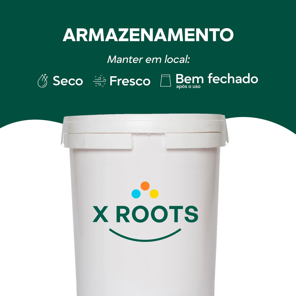 Percarbonato de Sódio Limpeza Profunda Balde X Roots