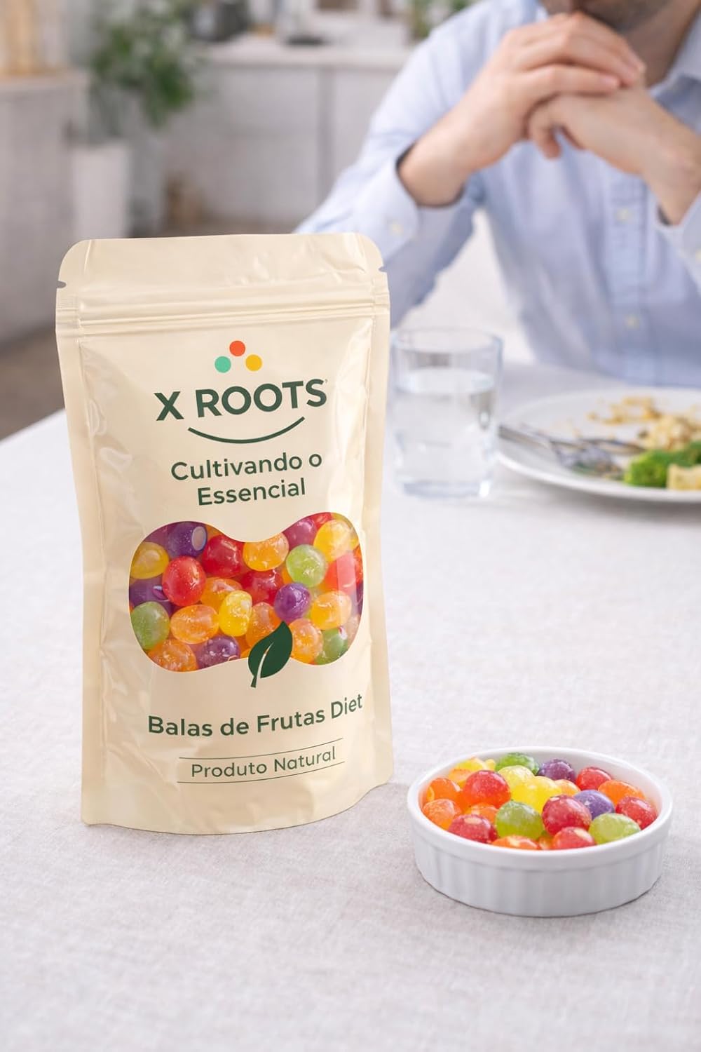 Balas de Frutas Diet X Roots