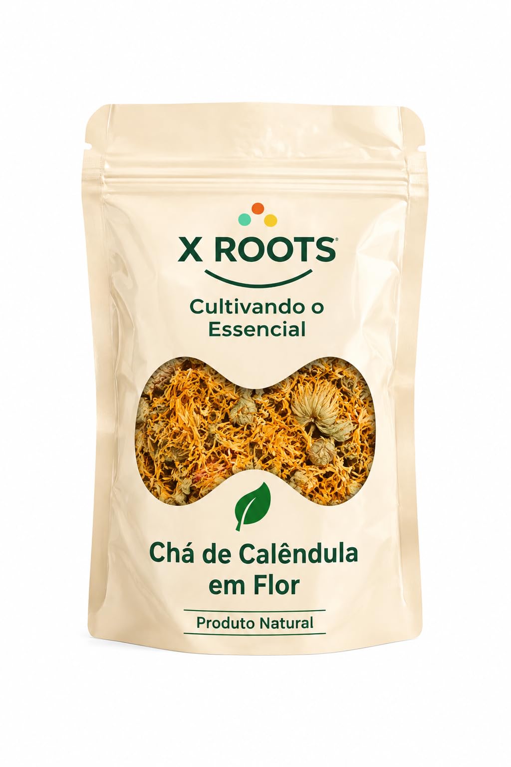 Chá de Calêndula em Flor X Roots