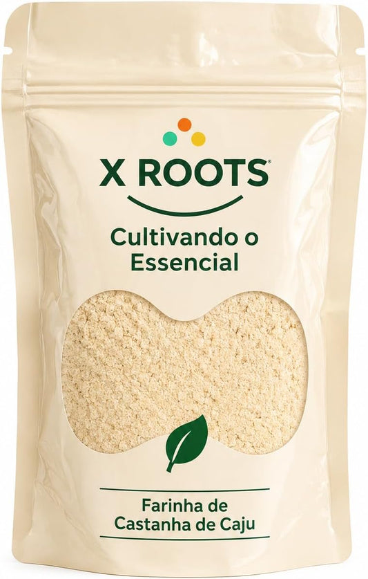 Farinha de Castanha de Caju X Roots